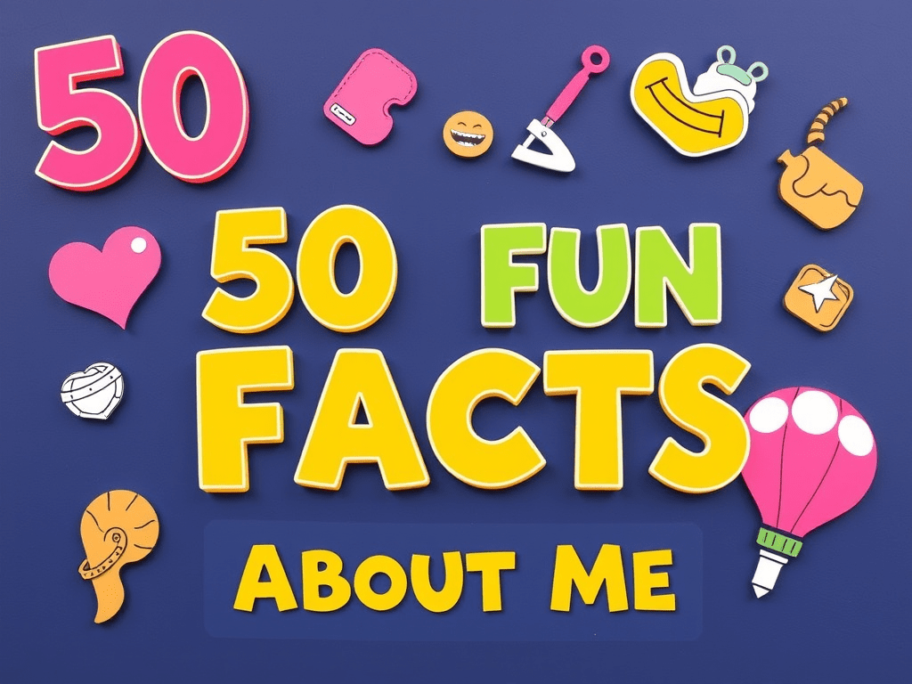 50 Facts About Me: Get to Know Me&nbsp;Better!
